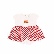 USC Trojans Infant Girls Garb Cardinal Megan T-Shirt Onesie